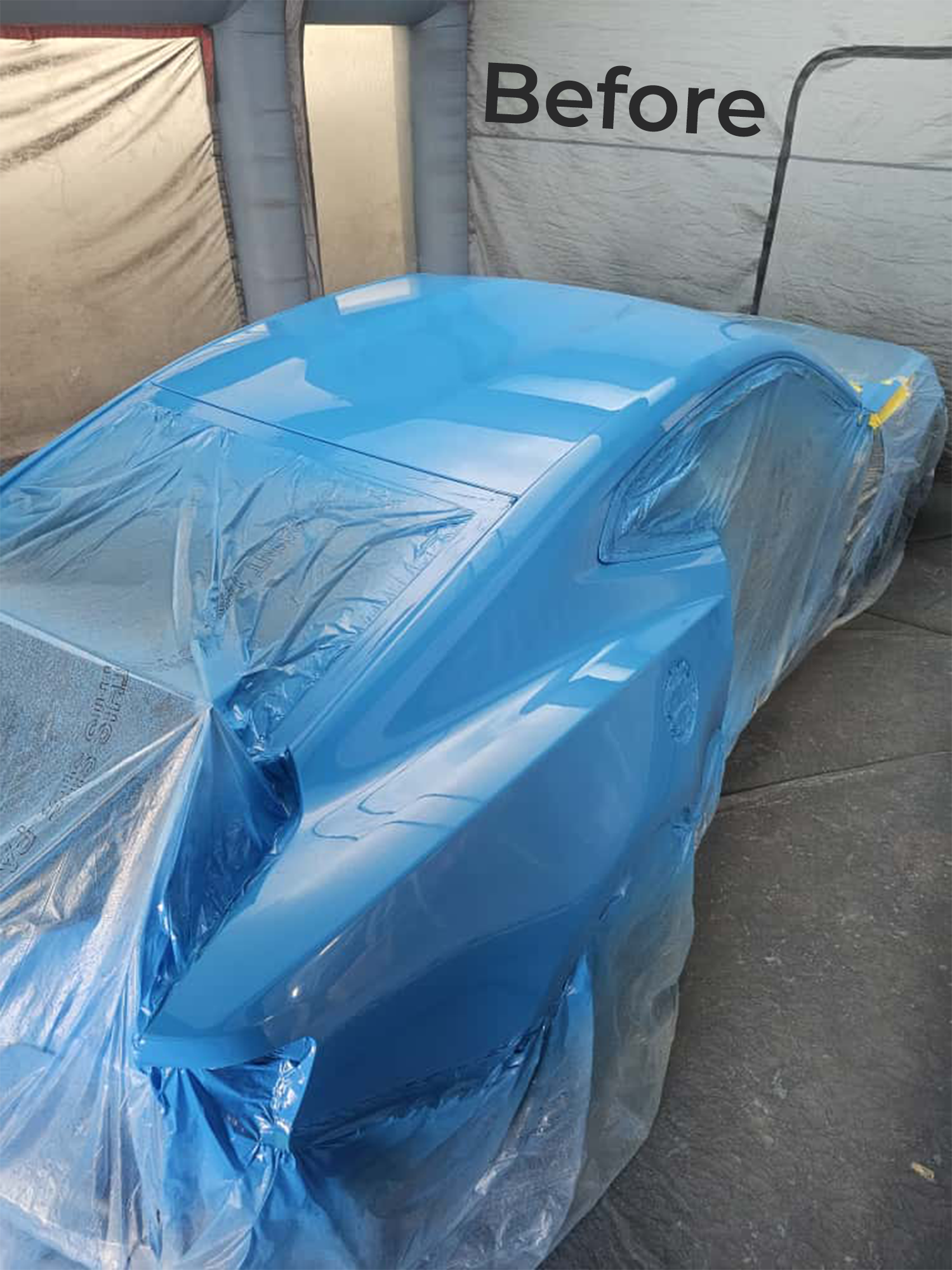 Paint refinishing work